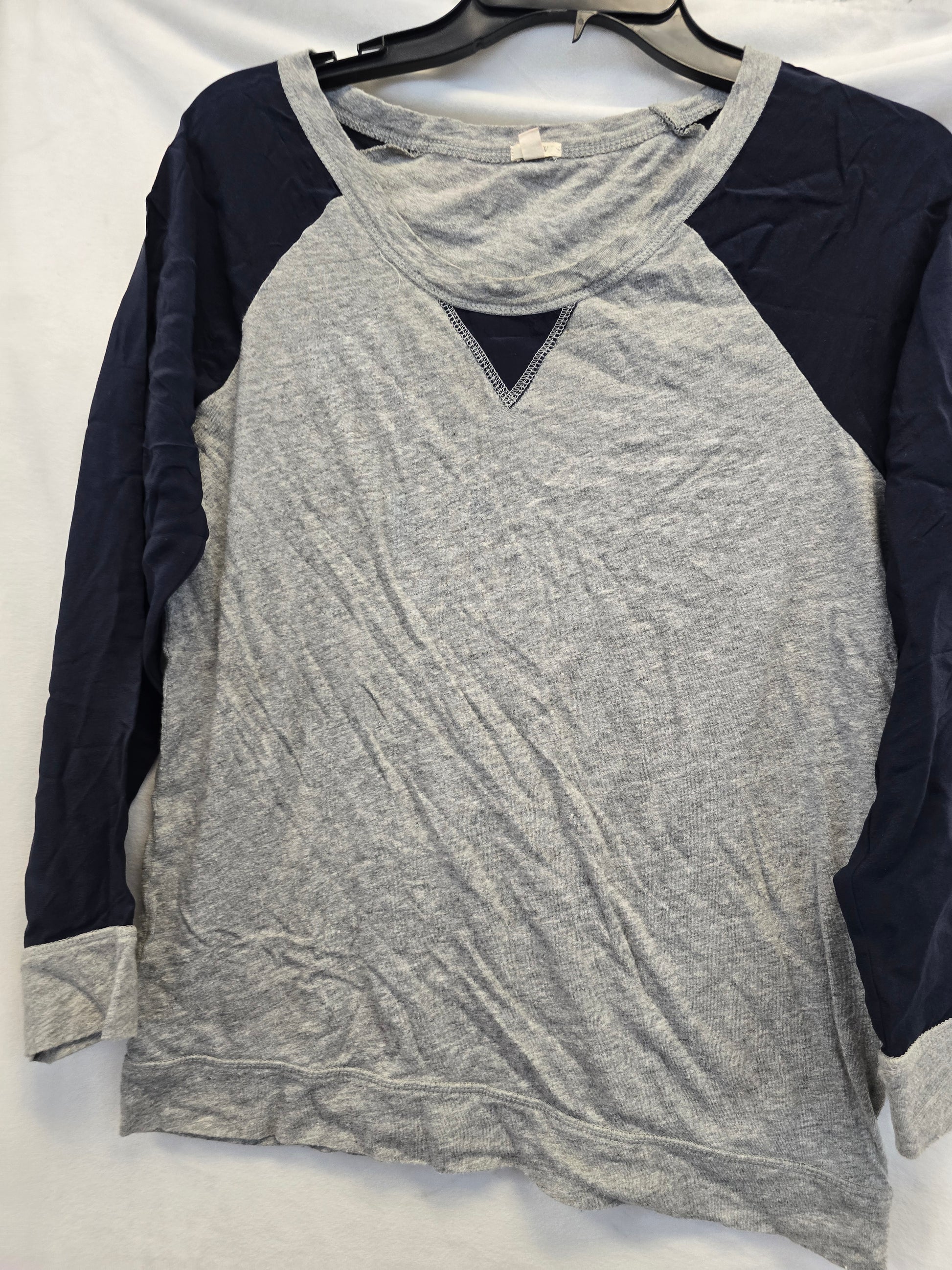 Jcrew blouse black and gray xs image 0