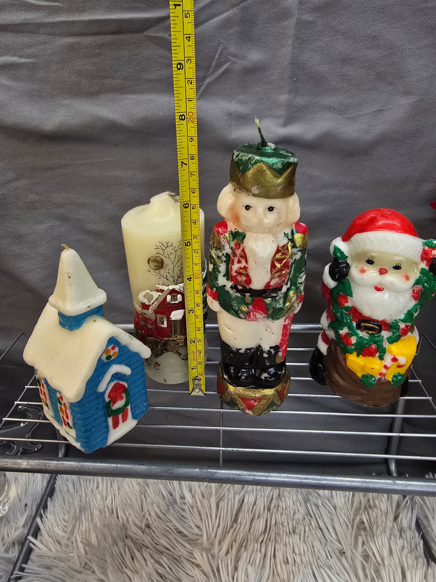 Set of Christmas candles image 3