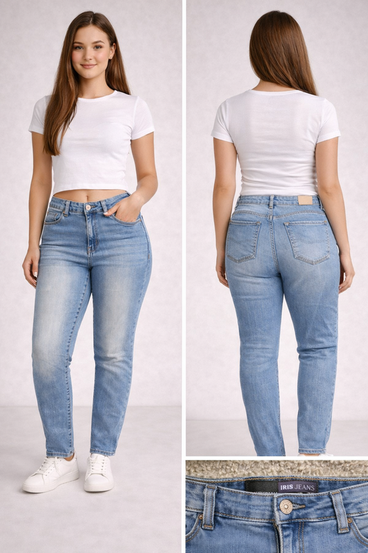 Iris Jeans Los Angeles Light Wash Skinny Jeans – Size 17 image 0