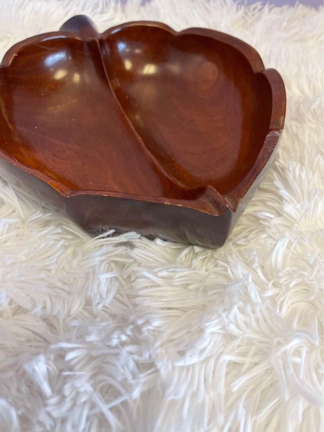 Wooden decorative bowl made in Haiti image 0