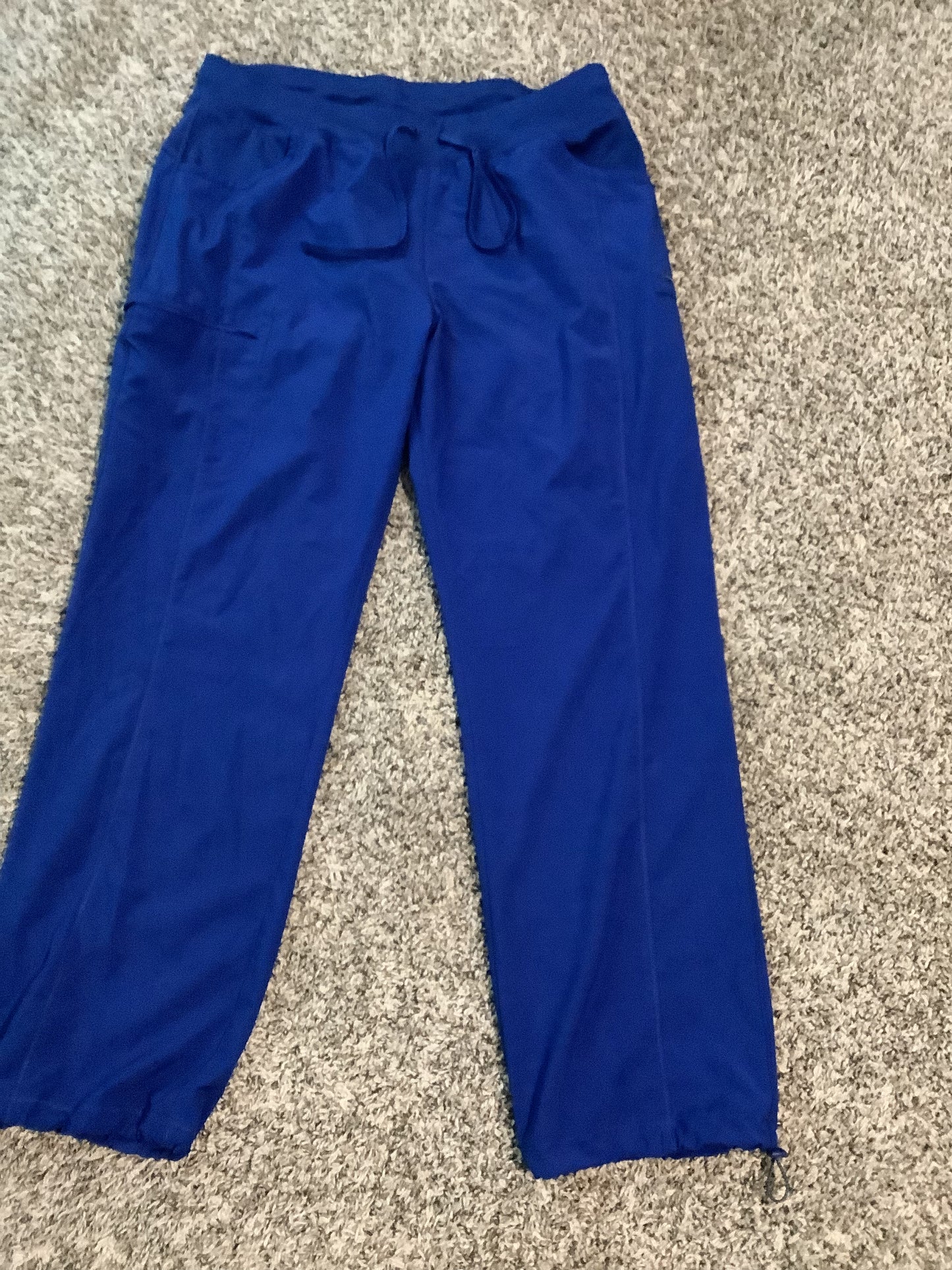 Royal Blue scrub pants size XL image 0