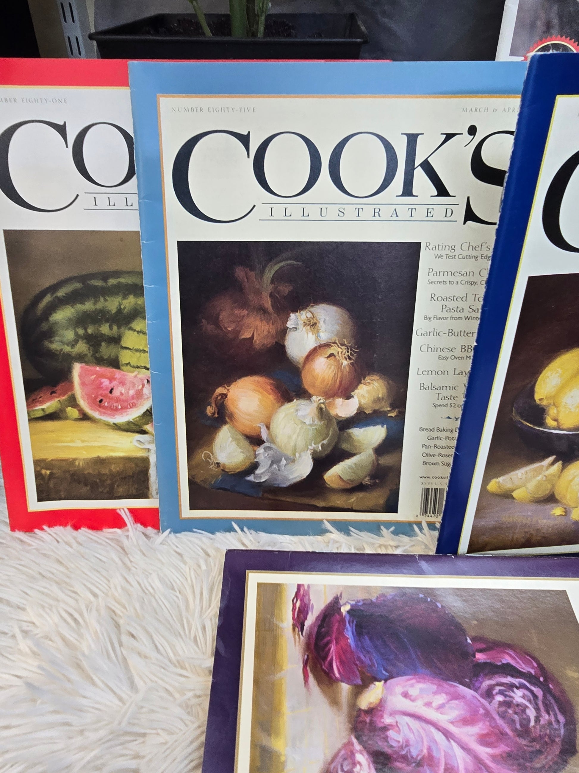 Set of Cooks illustrated recipe books image 2