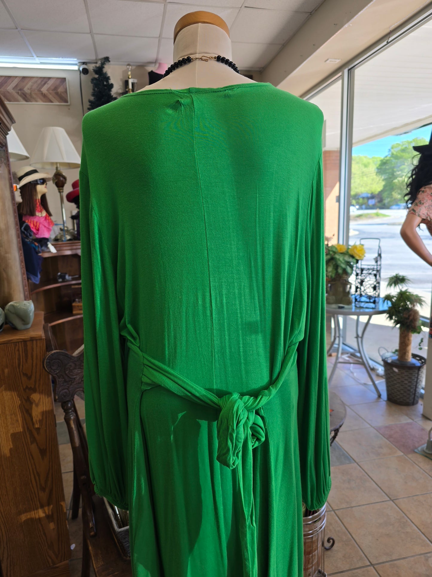 Green dress size 3X image 8