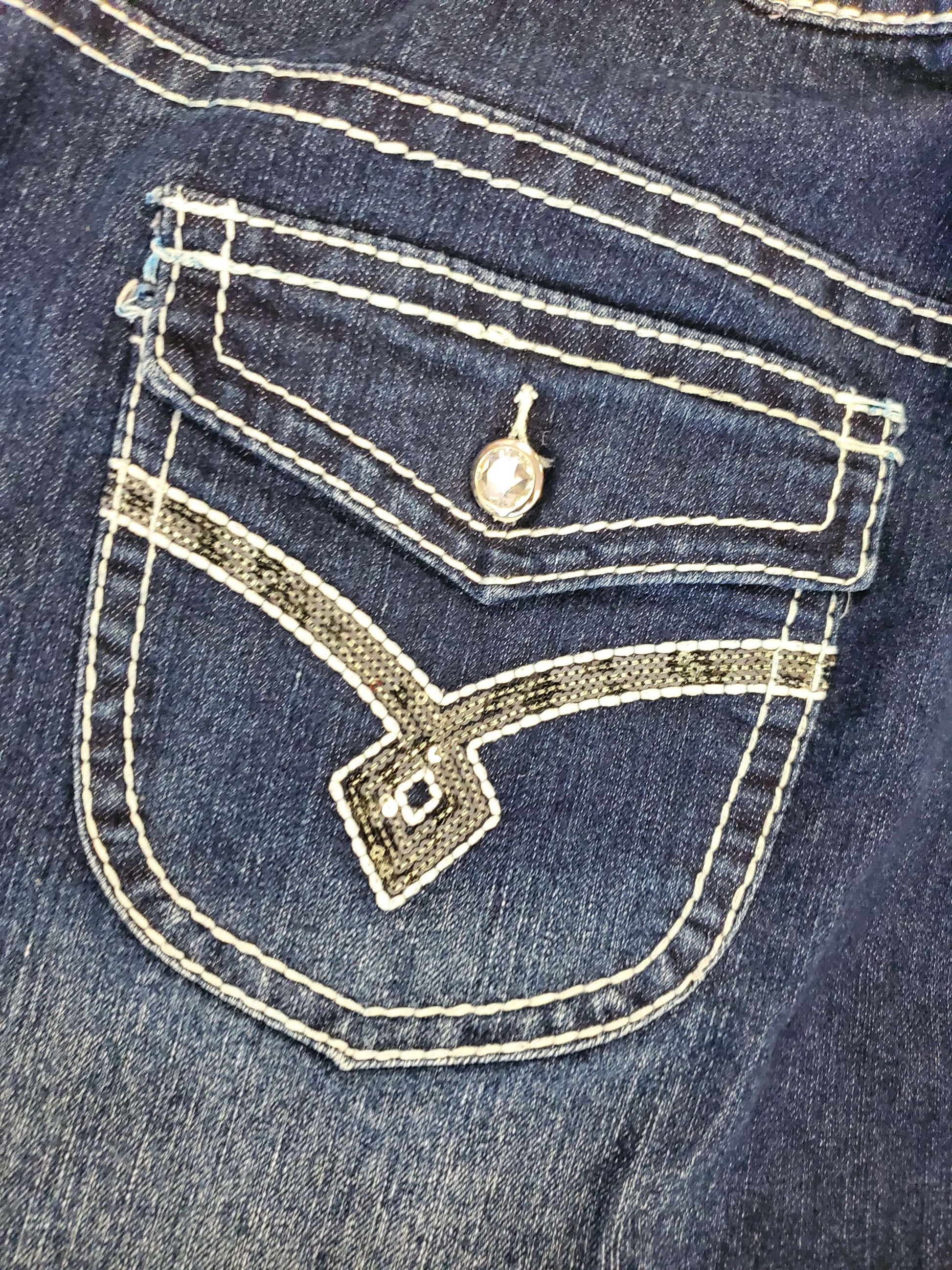 Hip star woman jeans size 24 image 4