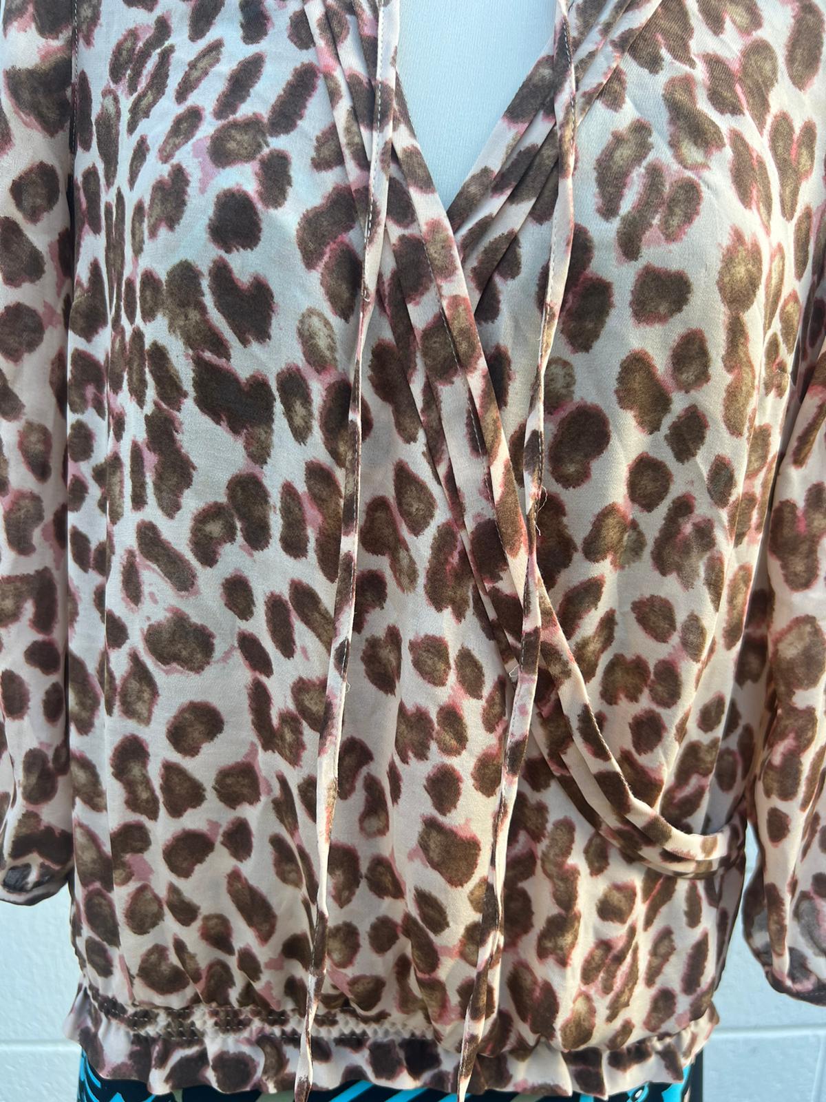 New York and company Leopard print top Medium image 4