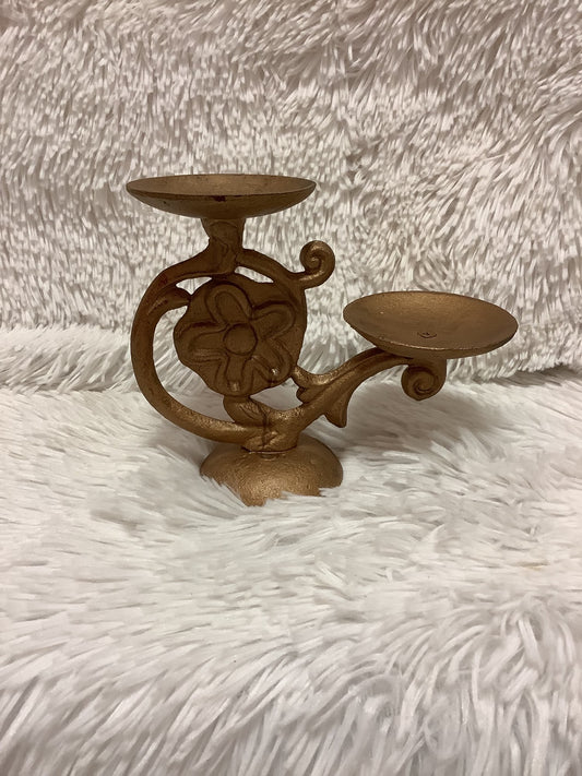Bronze candle holder image 0