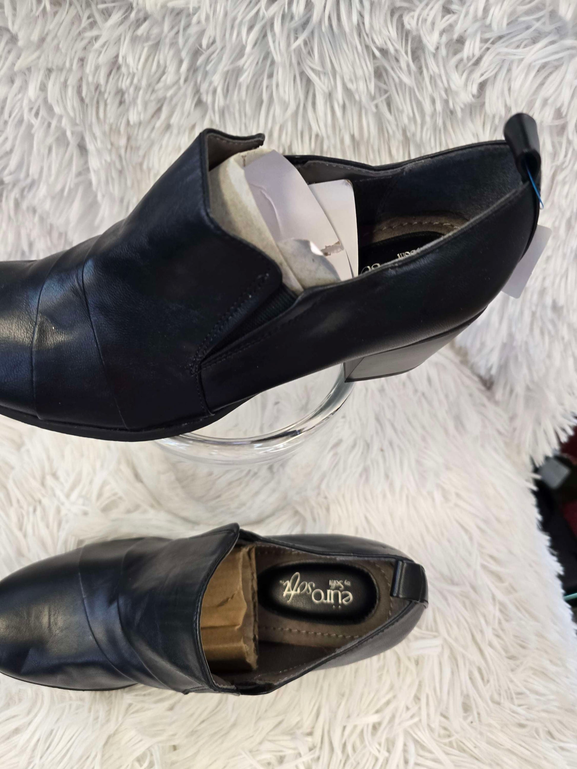 Black Euro soft shoe size 8.5 image 2
