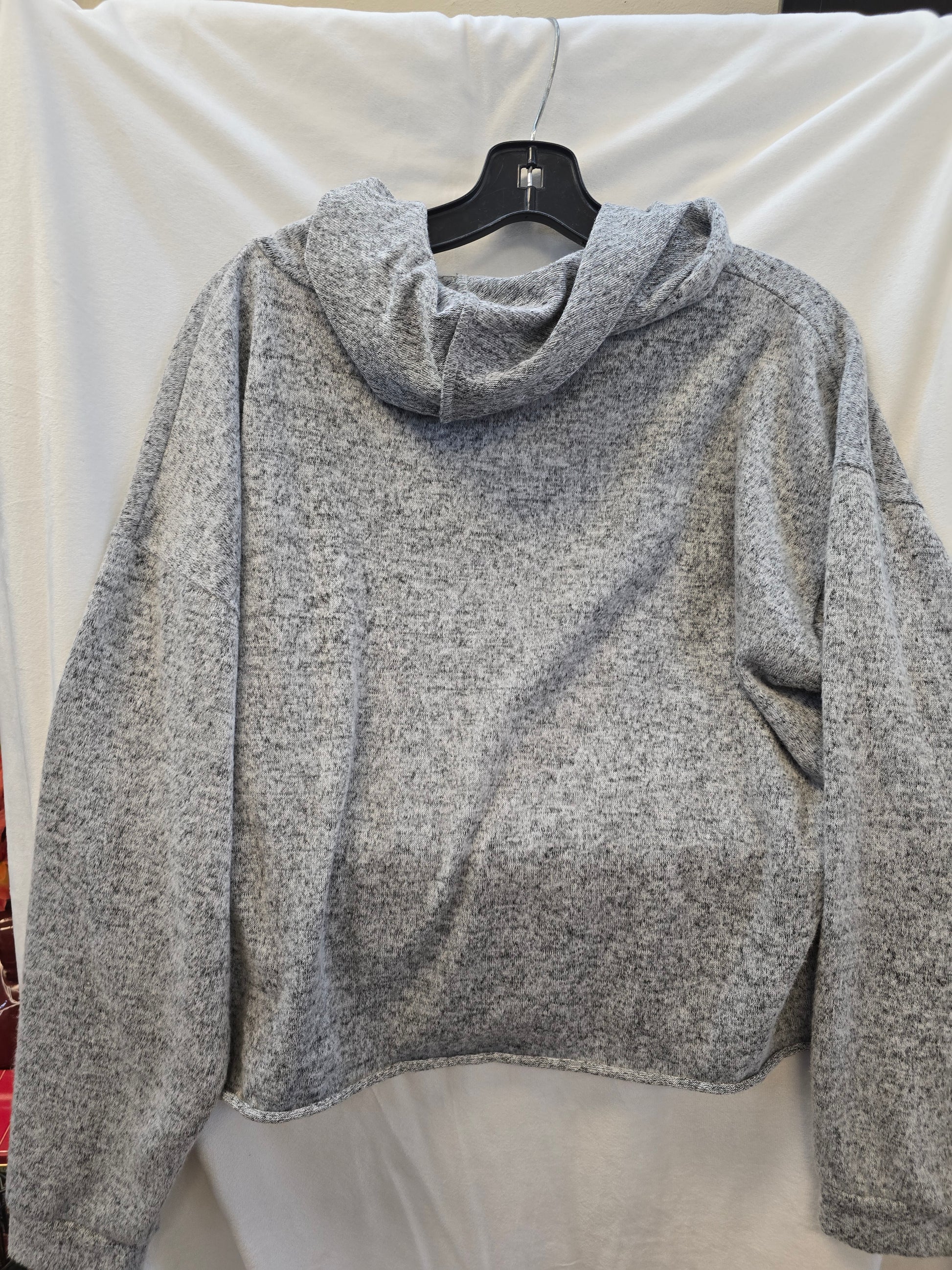 Crop top hoodie sweater 1X image 8