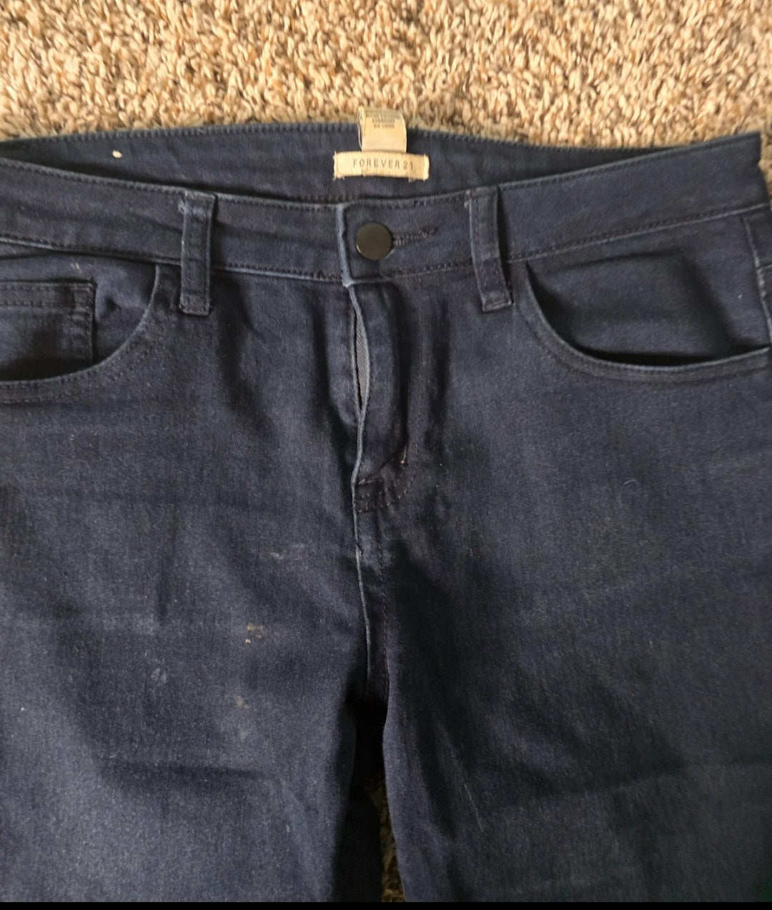 Forever 21 Women’s Dark Wash Skinny Jeans – Size 28