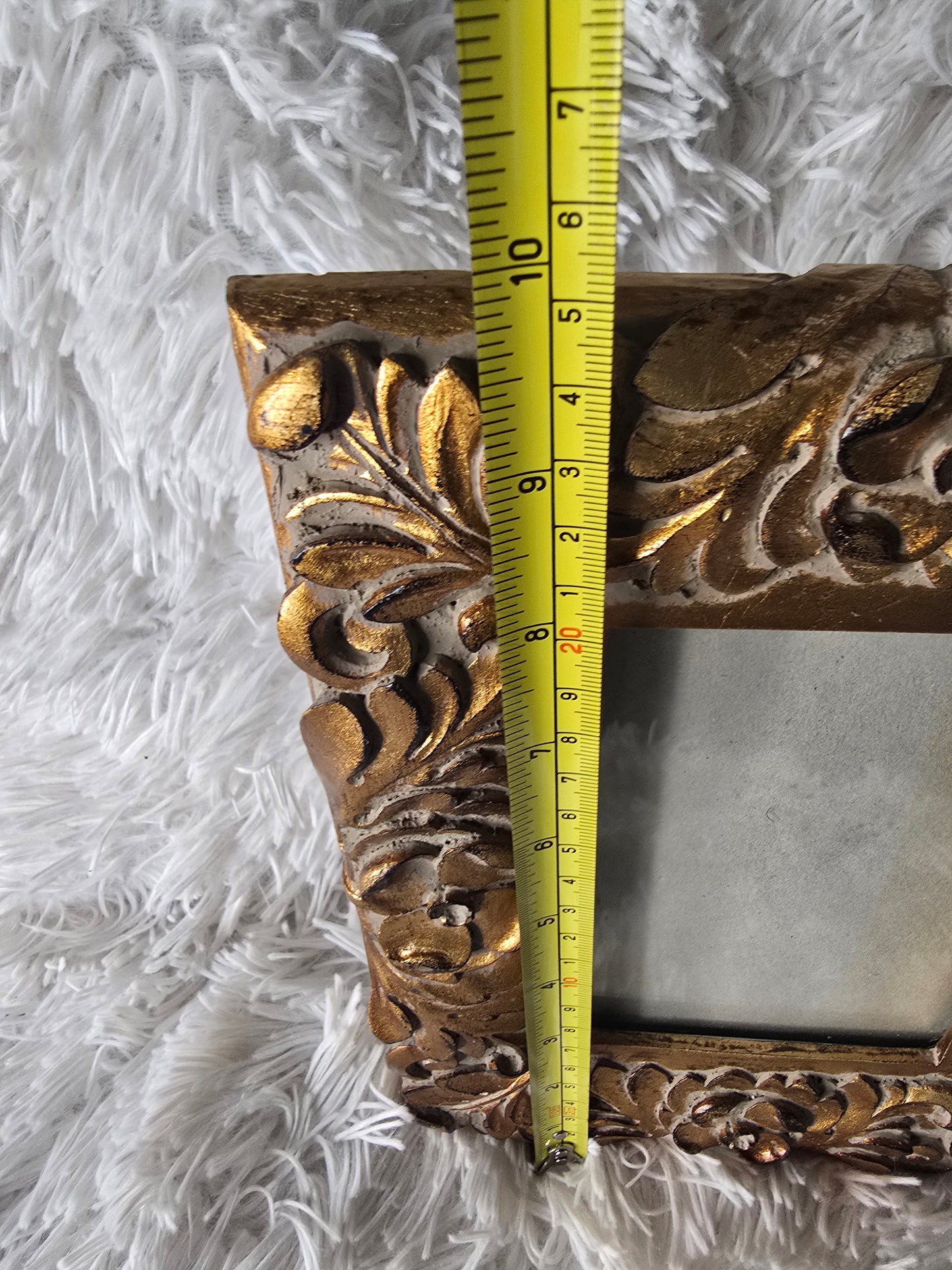 Vintage Ornate Gold Floral Picture Frame