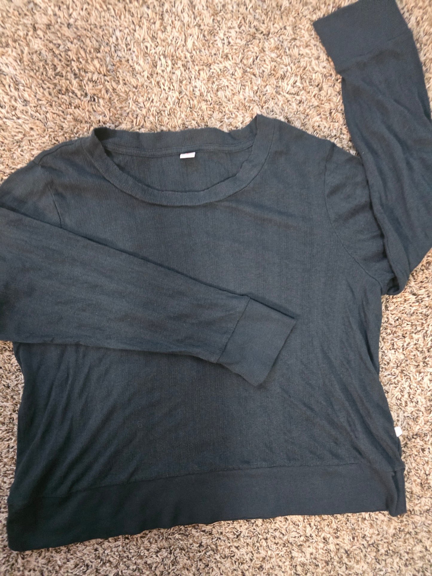 ONLY Women’s Charcoal Knit Sweater – Size XL