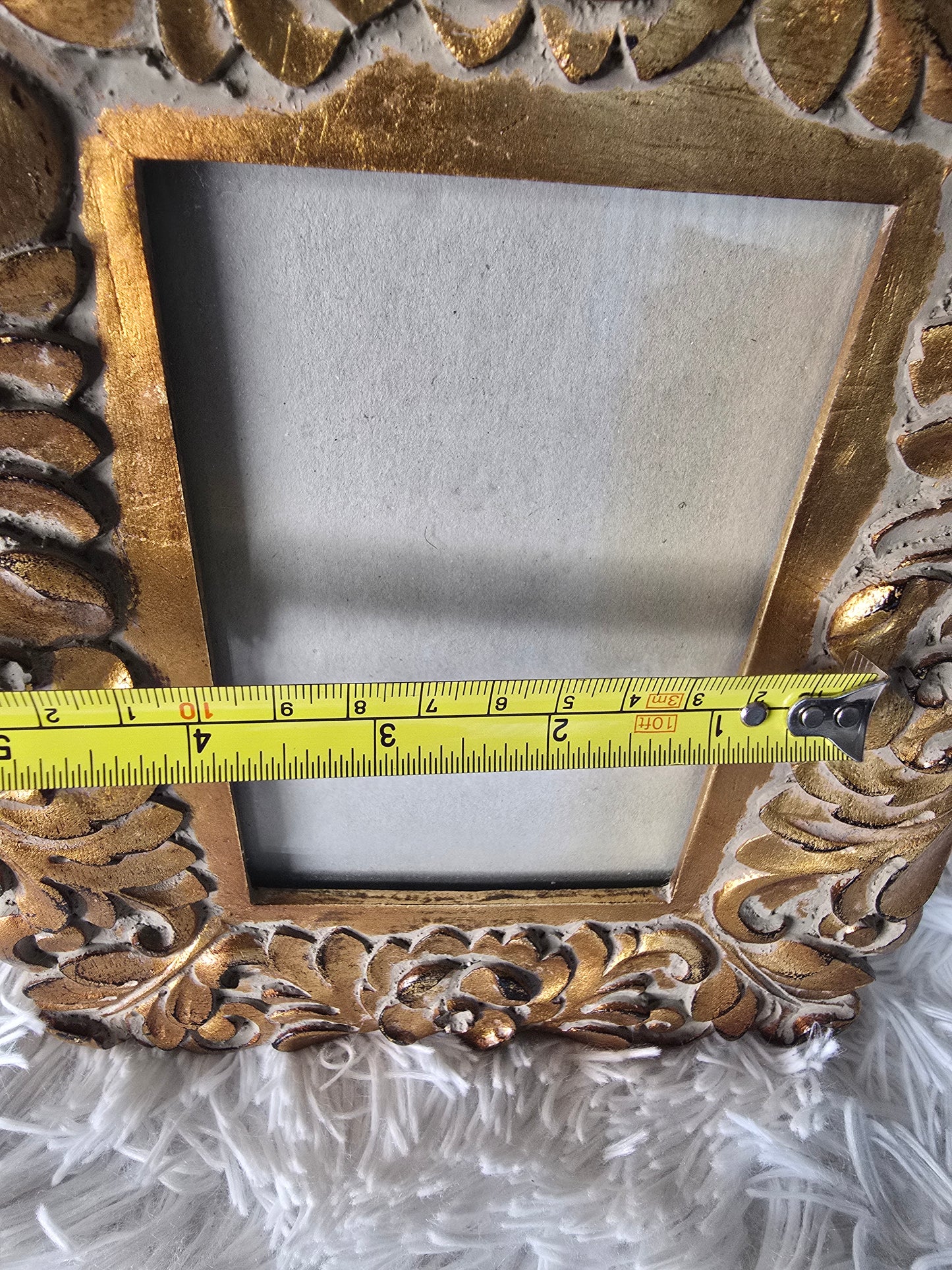 Vintage Ornate Gold Floral Picture Frame