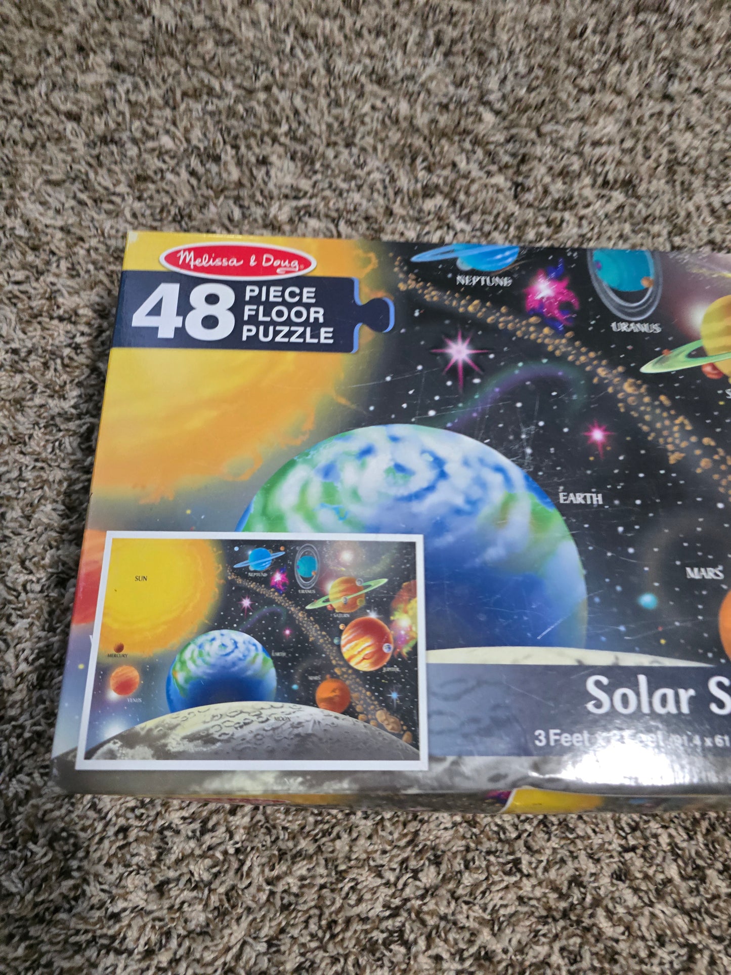 Melissa & Doug Solar System 48-Piece Floor Puzzle – 3' x 2'