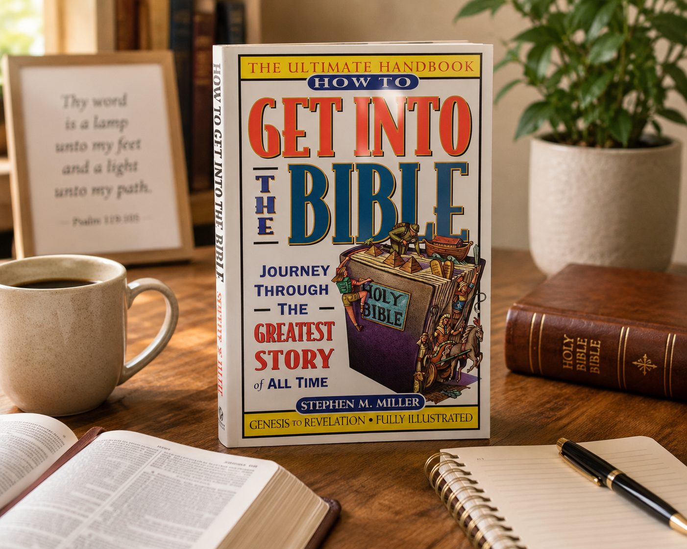 How to Get Into the Bible by Stephen M. Miller – Fully Illustrated Bible Study Handbook