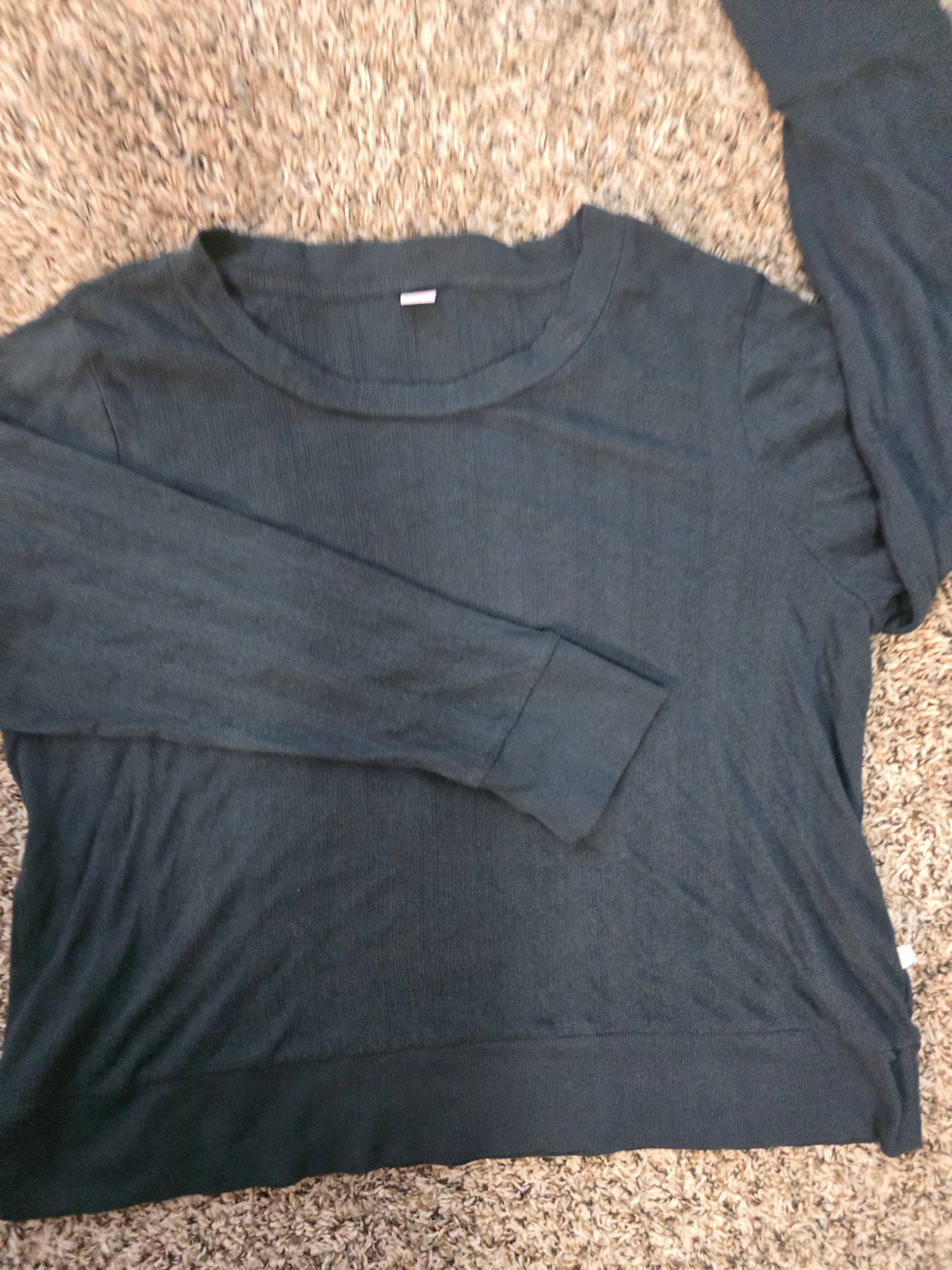 ONLY Women’s Charcoal Knit Sweater – Size XL