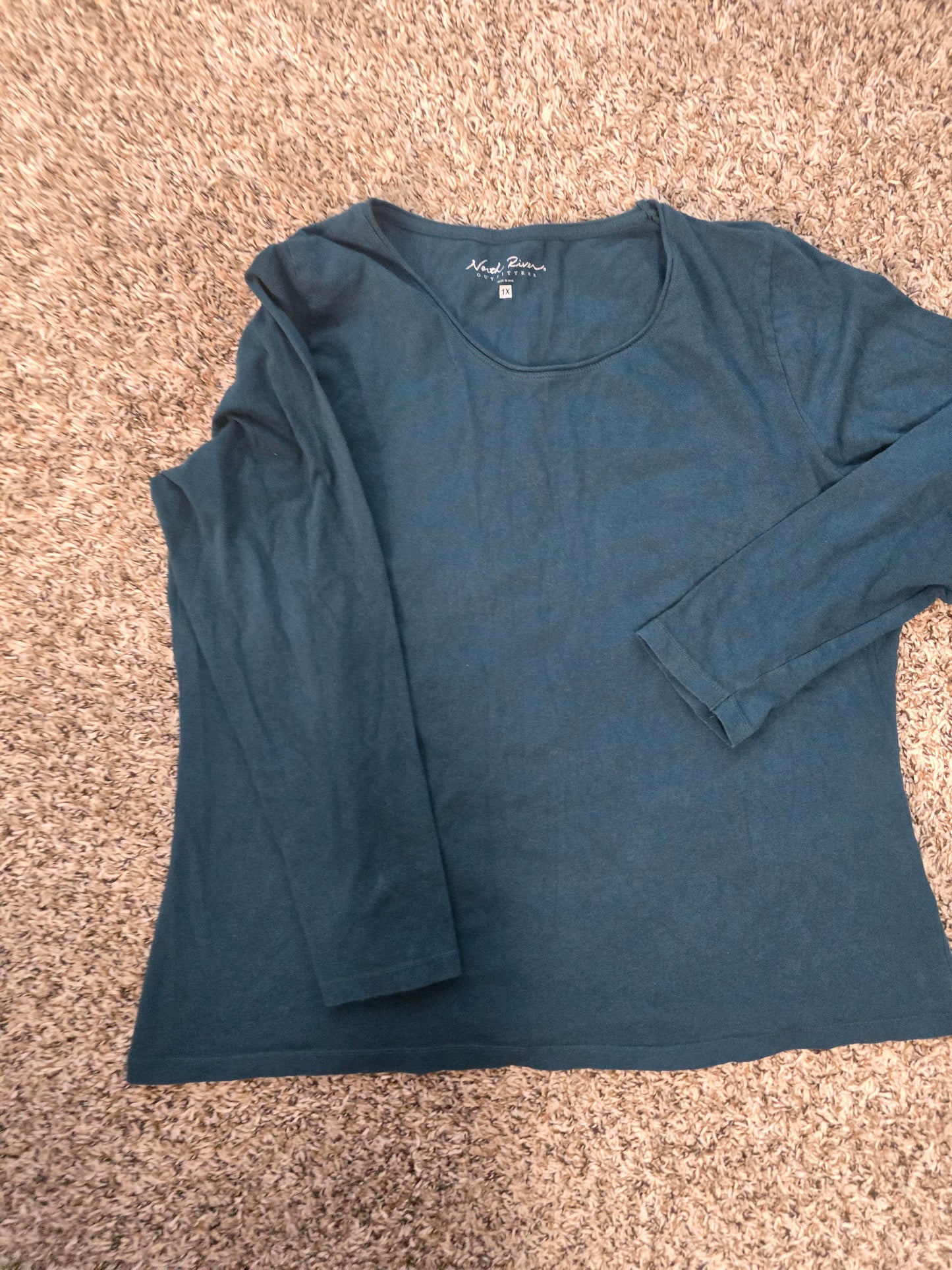 North River Outfitters Women’s Long-Sleeve Top – Size 1X