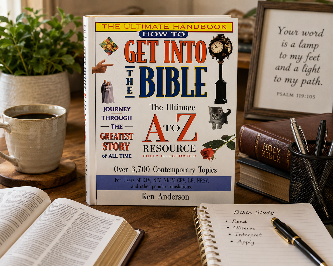 Where to Find It in the Bible by Ken Anderson – Ultimate A–Z Bible Reference – Fully Illustrated