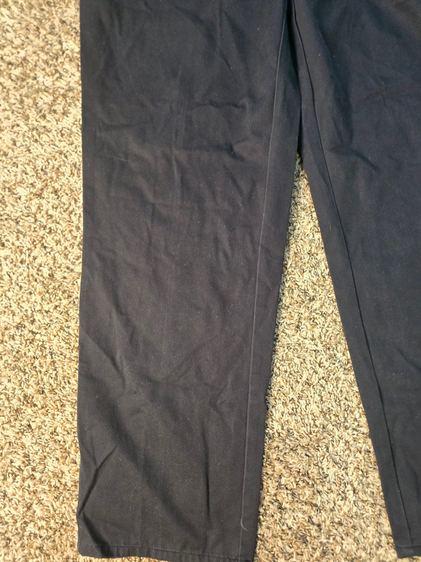 Men’s Blue Pleated Dress Pants – Size 38x32